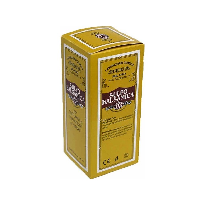 Deca Laboratorio Chimico Sulfo Balsamica Soluzione Vie Respiratorie Superiori 100 Ml Deca Laboratorio Chimico Sulfo Balsamica Soluzione Vie Respiratorie Superiori 100 Ml