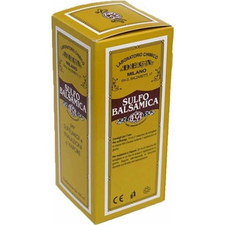 Deca Laboratorio Chimico Sulfo Balsamica Soluzione Vie Respiratorie Superiori 100 Ml Deca Laboratorio Chimico Sulfo Balsamica Soluzione Vie Respiratorie Superiori 100 Ml