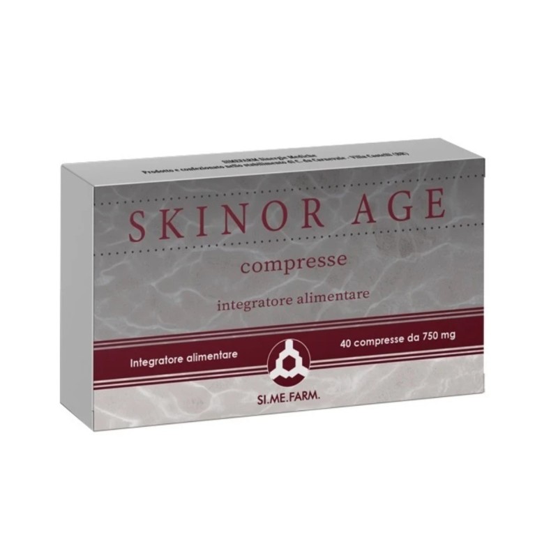 Si. Me. Farm. Skinor Age 40 Compresse