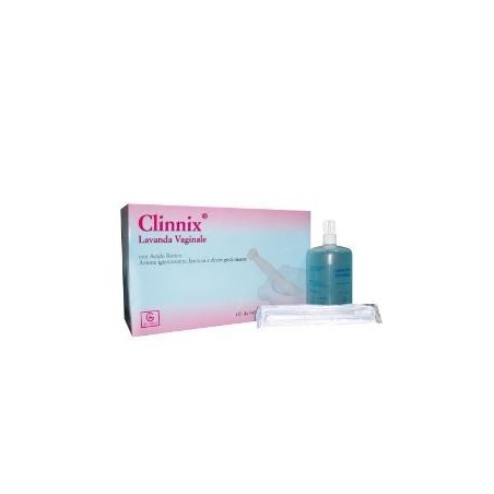 Clinnix Lavanda Vaginale 4 Flaconi 140 Ml + 4 Cannule Vaginali Monouso