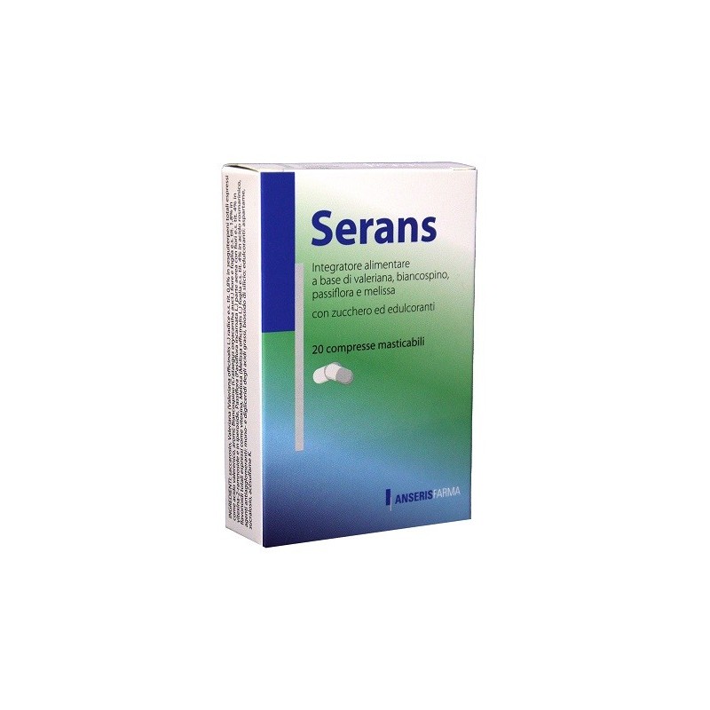 Anseris Farma Serans Distensivo 20 Compresse Anseris Farma Serans Distensivo 20 Compresse