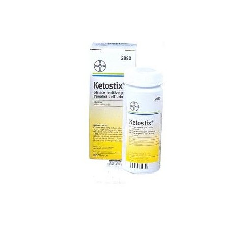 Ascensia Diabetes Care Italy Strisce Misurazione Chetonuria Ketostix 50 Pezzi Ascensia Diabetes Care Italy Strisce Misurazione Chetonuria Ketostix 50 Pezzi