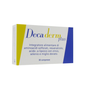 Decaderm Plus per il benessere del cuoio capelluto 30 compresse