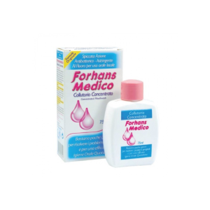 Forhans Medico Collutorio Antibatterico al Fluoro - 75ml