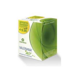Valeriana Act Integratore per il benessere Mentale - 60 compresse