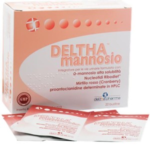 Deltha Pharma Deltha Mannosio 20 Bustine 60 G