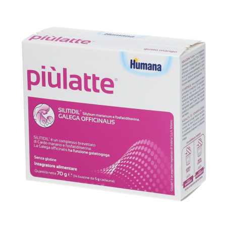 Humana Italia Piulatte stimolante per l'allattamento - 14 Bustine