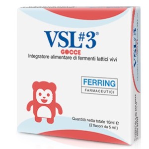 Actial Farmaceutica Vsl3 Gocce 2 Flaconi X 5 Ml