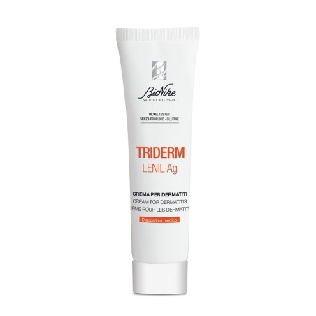 I. C. I. M. Internation Triderm Lenil Ag Crema Per Dermatiti Con Antimicrobico 30 Ml I. C. I. M. Internation Triderm Lenil Ag Crema Per Dermatiti Con Antimicrobico 30 Ml