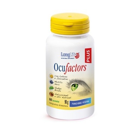 Longlife Ocufactors Plus Integratore per la Vista - 60 Tavolette