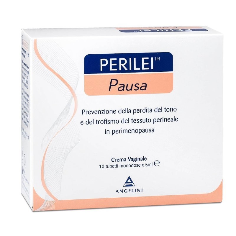 Perilei Pausa Crema Vaginale 10 Tubetti Monodose Da 5ml