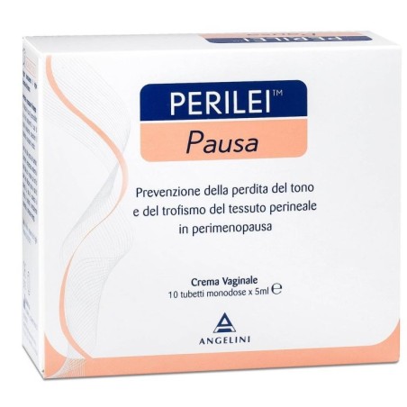 Perilei Pausa Crema Vaginale 10 Tubetti Monodose Da 5ml