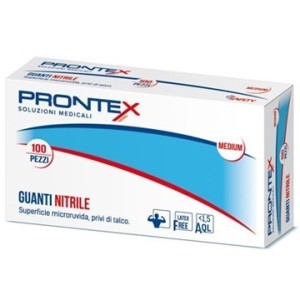 Safety Prontex Guanto In Nitrile Senza Polvere M 7/8 100 Pezzi