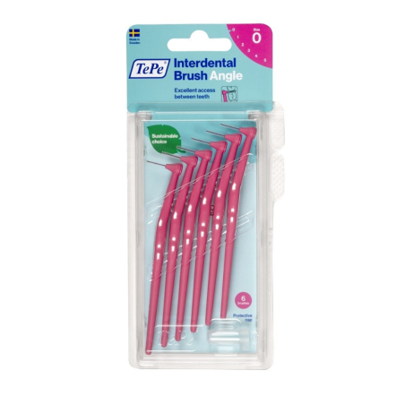 Tepe Angle Scovolini Angolari Rosa 0,40mm - 6 Pezzi