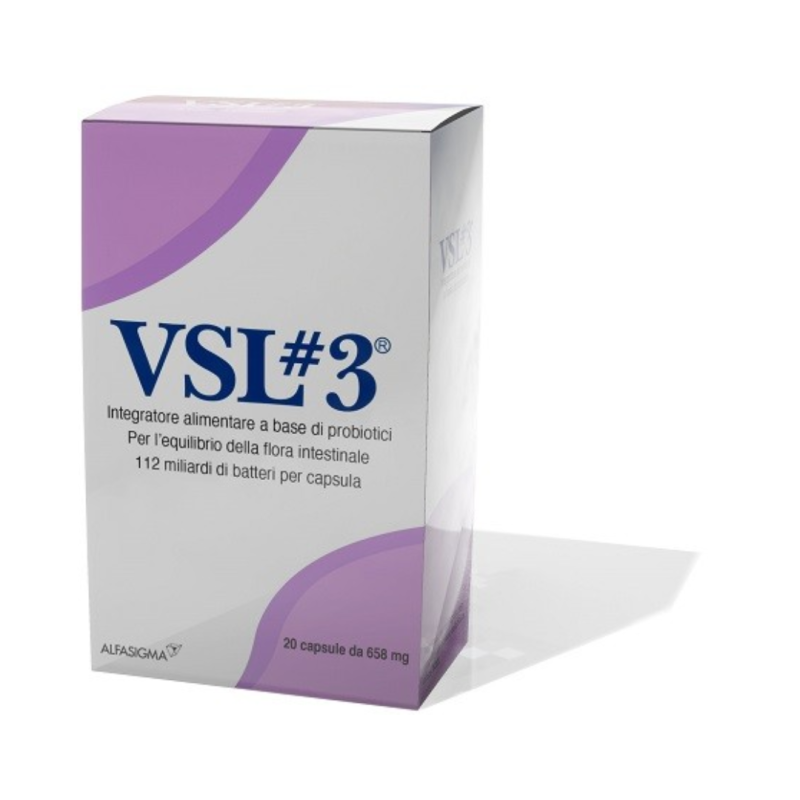 Actial Farmaceutica VSL3 Integratore Probiotico - 20 Capsule