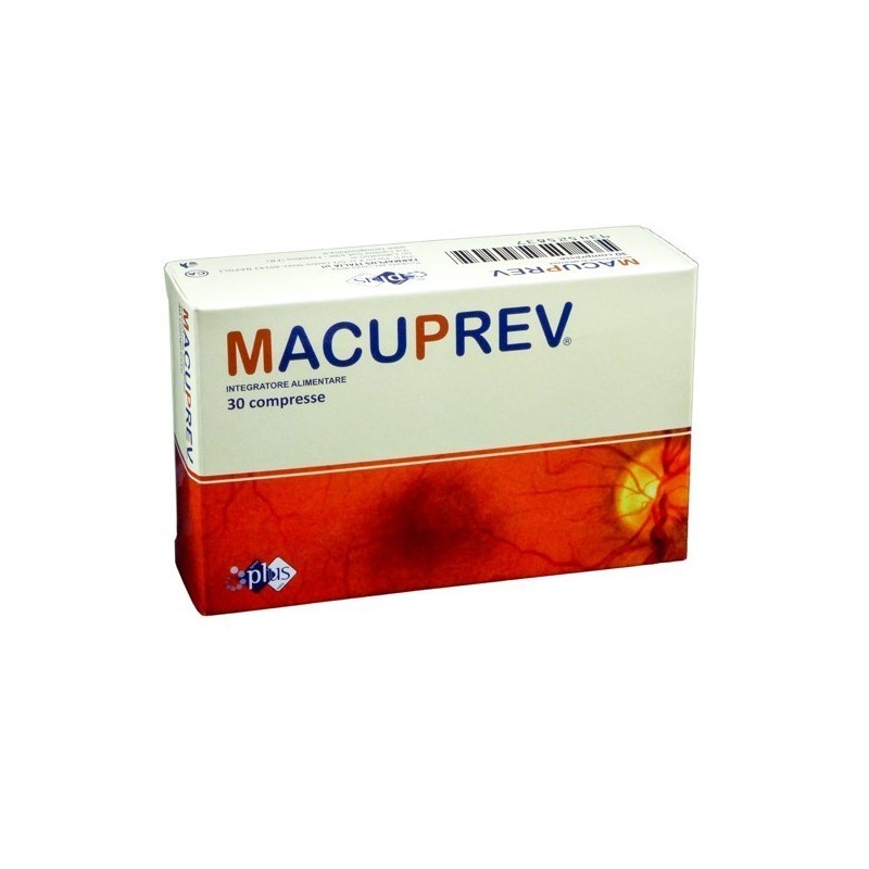 Farmaplus Italia Macuprev Integratore oculare - 30 Compresse Farmaplus Italia Macuprev Integratore oculare - 30 Compresse