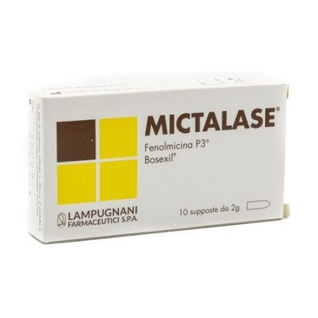 Mictalase Rimedio per Infezioni Urinarie - 10 Supposte