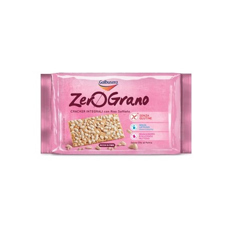 Galbusera Zerograno Cracker Integrale 360 G Galbusera Zerograno Cracker Integrale 360 G