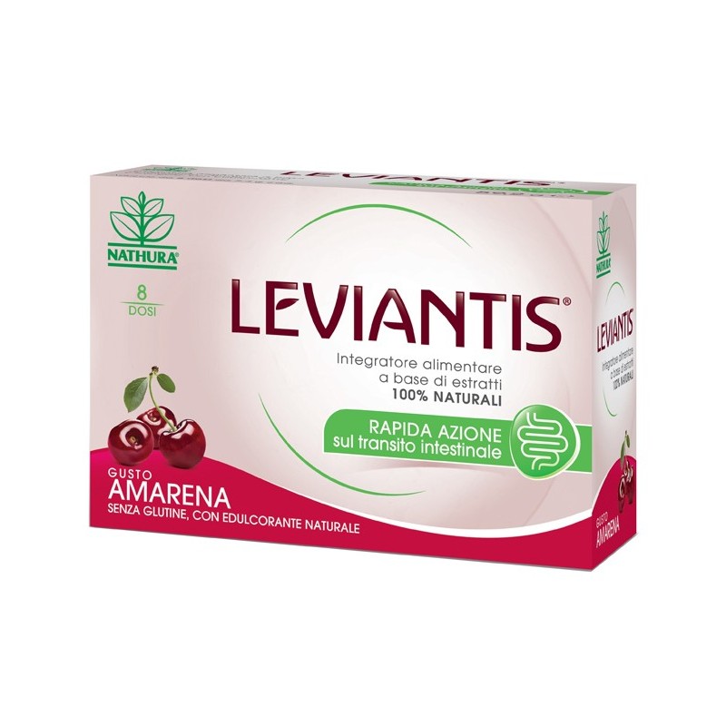 Giuliani Leviantis Senza Glutine Gusto Amarena 8 Dosi / 16 Buste