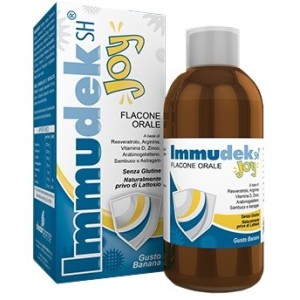 Immudek Joy Banana Rinforzo immunitario in formato liquido 200 ml