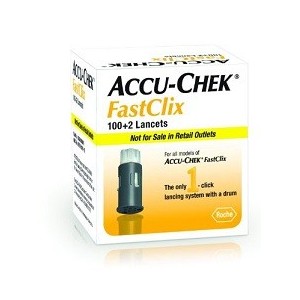 Roche Diabetes Care Italy Lancette Pungidito Accu-chek Fastclix 100 + 2 Pezzi