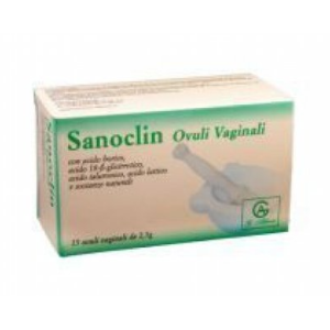 Abbate Gualtiero Sanoclin 15 Ovuli Vaginali 2,5 G