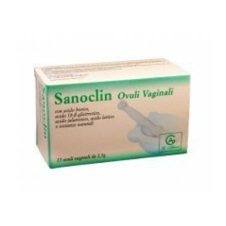 Abbate Gualtiero Sanoclin 15 Ovuli Vaginali 2,5 G