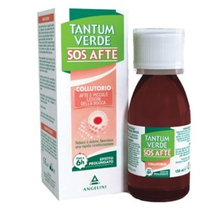 Angelini Tantum Verde Sos Afte Collutorio 120 Ml