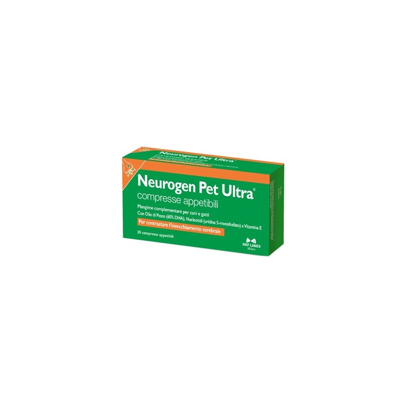 N. B. F. Lanes Neurogen Pet Ultra Blister 30 Compresse Appetibili