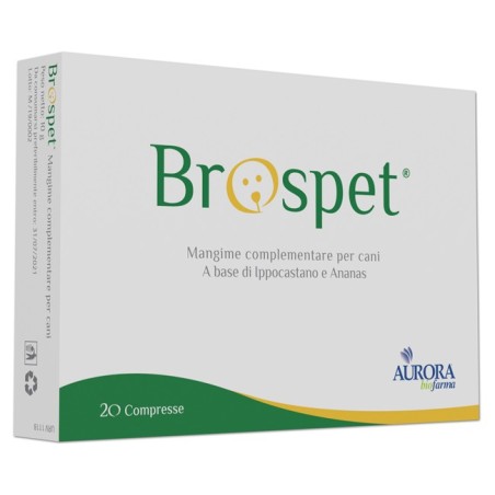 Brospet Integratore Animale Drenante - 20 Compresse