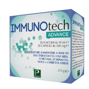 Piemme Pharmatech Italia Immunotech Advance 20 Flaconcini + 20 Capsule
