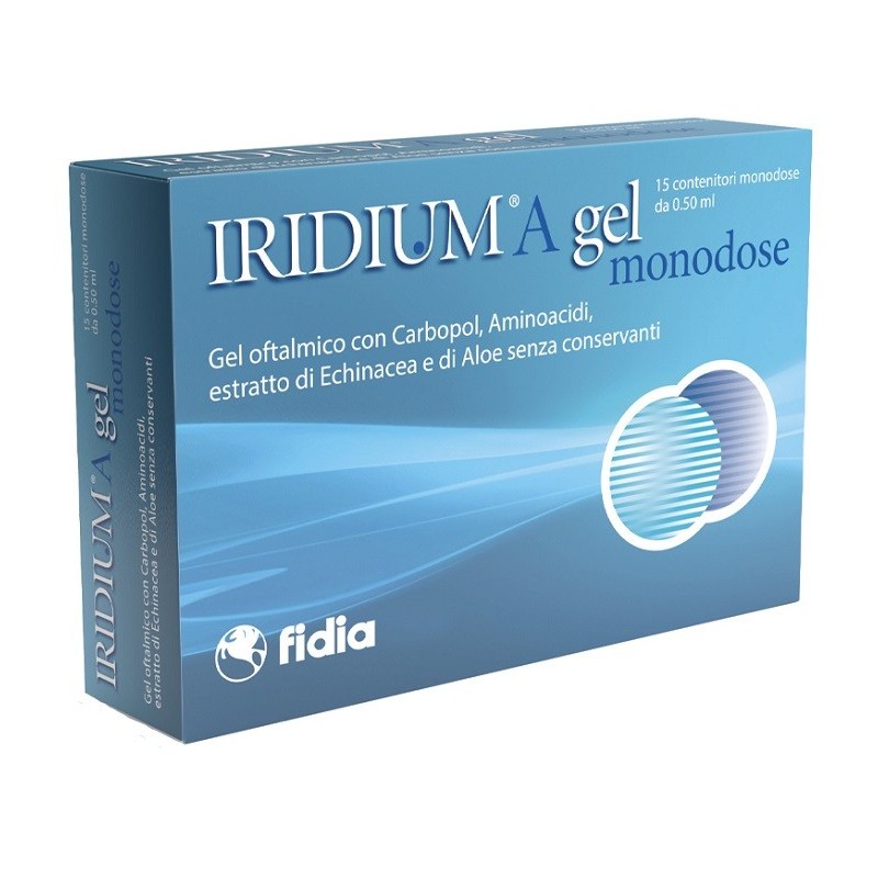 Fidia Farmaceutici Iridium A Gel Oftalmico Monodose 15 Contenitori Da 0,50 Ml
