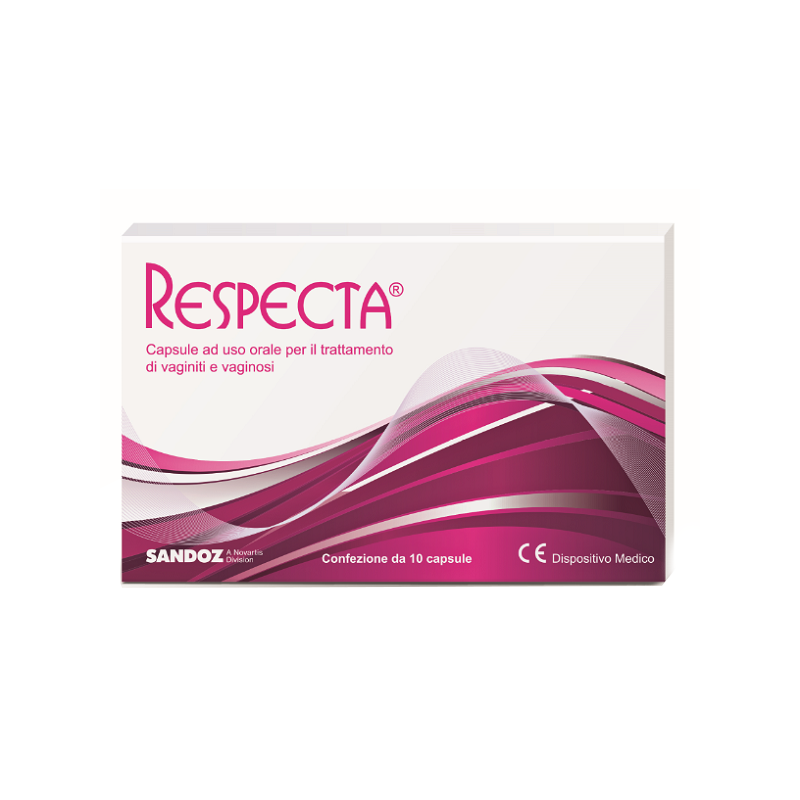 Sandoz Respecta 10 Capsule Ad Uso Orale Per Vaginiti E Vaginosi Sandoz Respecta 10 Capsule Ad Uso Orale Per Vaginiti E Vaginosi