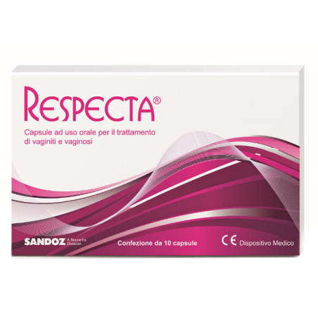 Sandoz Respecta 10 Capsule Ad Uso Orale Per Vaginiti E Vaginosi Sandoz Respecta 10 Capsule Ad Uso Orale Per Vaginiti E Vaginosi