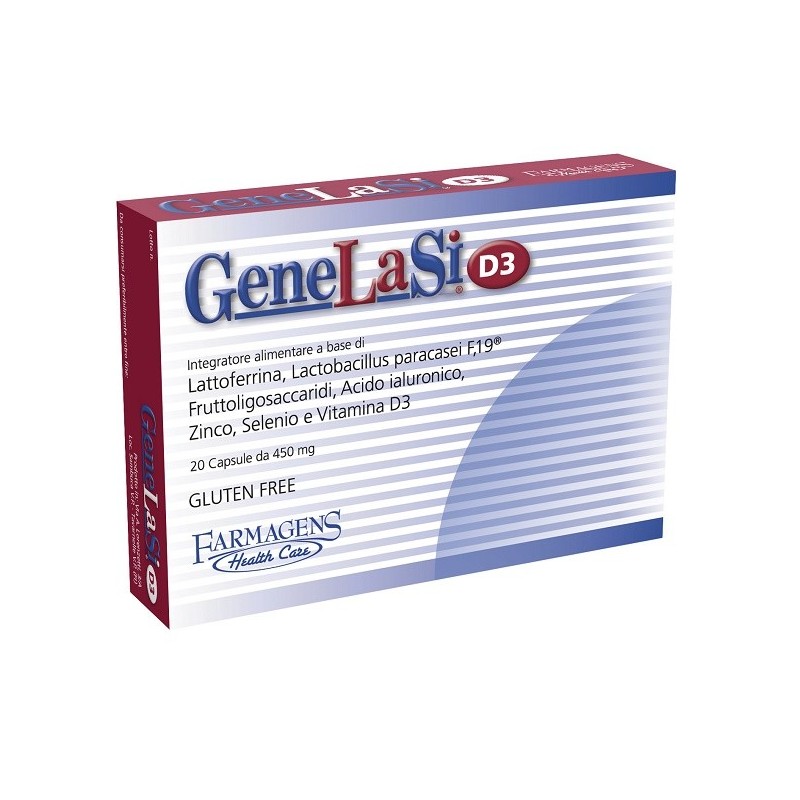 Farmagens Health Care Genelasi D3 20 Capsule 450 Mg