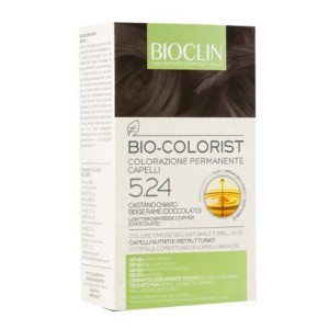 Ist. Ganassini Bioclin Bio Colorist 5,24 Castano Chiaro Beige Rame Cioccolato