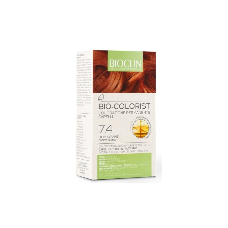 Ist. Ganassini Bioclin Bio Colorist 7,4 Biondo Rame Ist. Ganassini Bioclin Bio Colorist 7,4 Biondo Rame