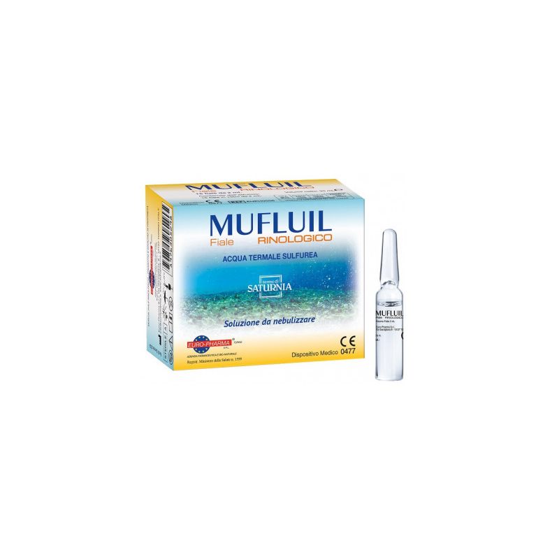 Euro-pharma Mufluil Rinologico 15 Fiale 2 Ml