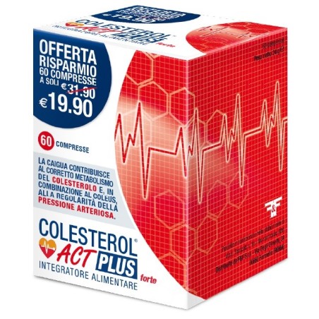 Colesterol Act Plus Forte integratore 60 Compresse Colesterol Act Plus Forte integratore 60 Compresse