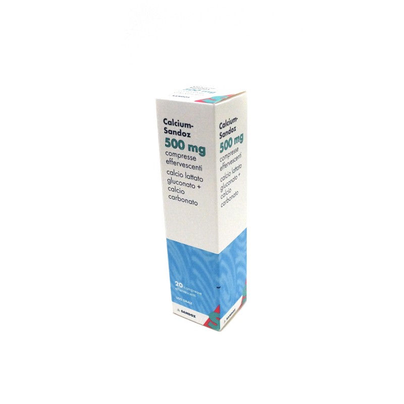 Calcium sandoz compresse effervescenti
