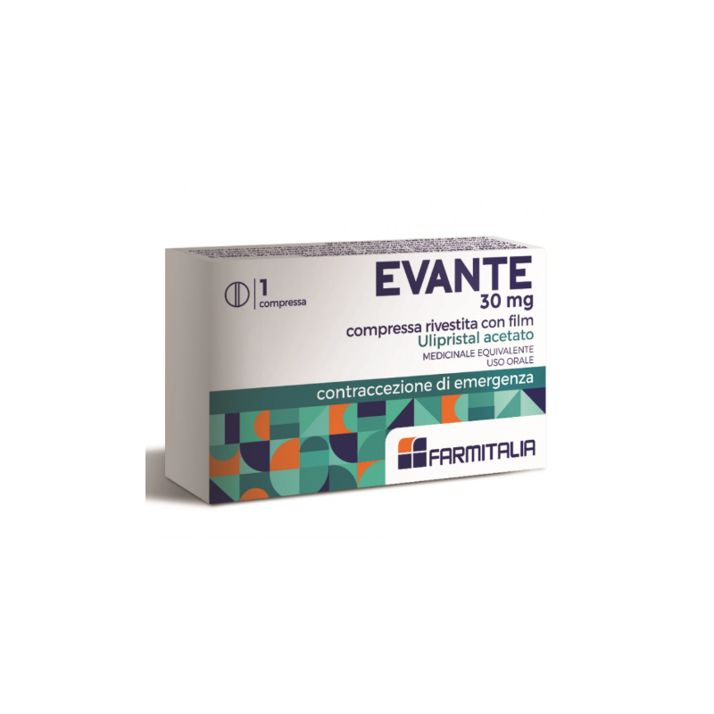 Evante compressa rivestita con film