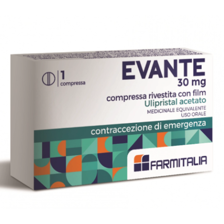 Evante compressa rivestita con film
