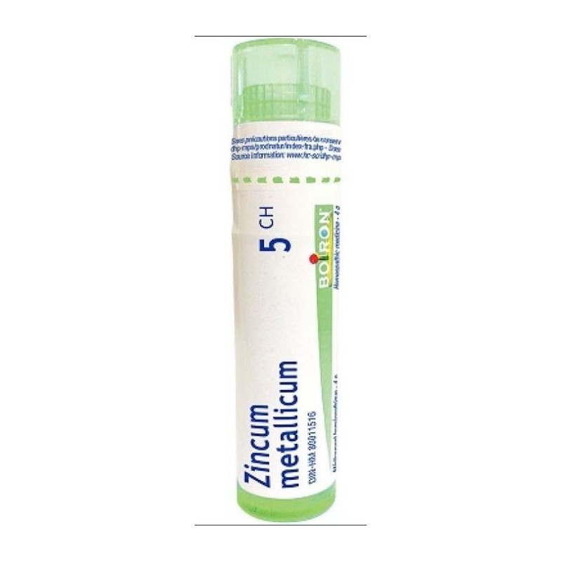Zincum metallicum 5ch 80gr 4g Zincum metallicum 5ch 80gr 4g