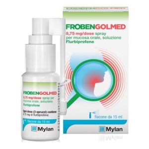 Frobengolmed 8,75 mg/dose spray per mucosa orale soluzione