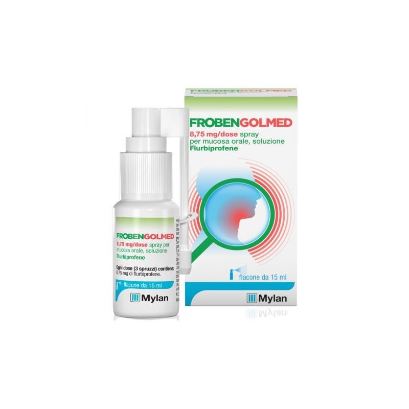 Frobengolmed 8,75 mg/dose spray per mucosa orale soluzione