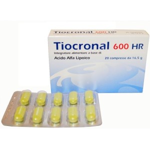 Tiocronal 600hr 20 compresse