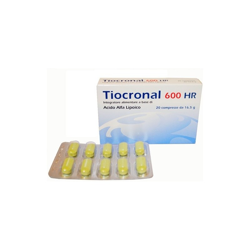 Tiocronal 600hr 20 compresse