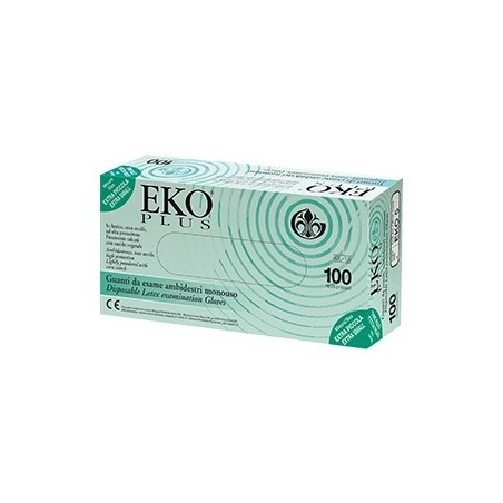 Guanto lattice eko 8 100pz