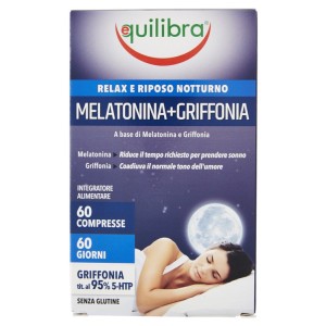 Melatonina+griffonia 60 compresse