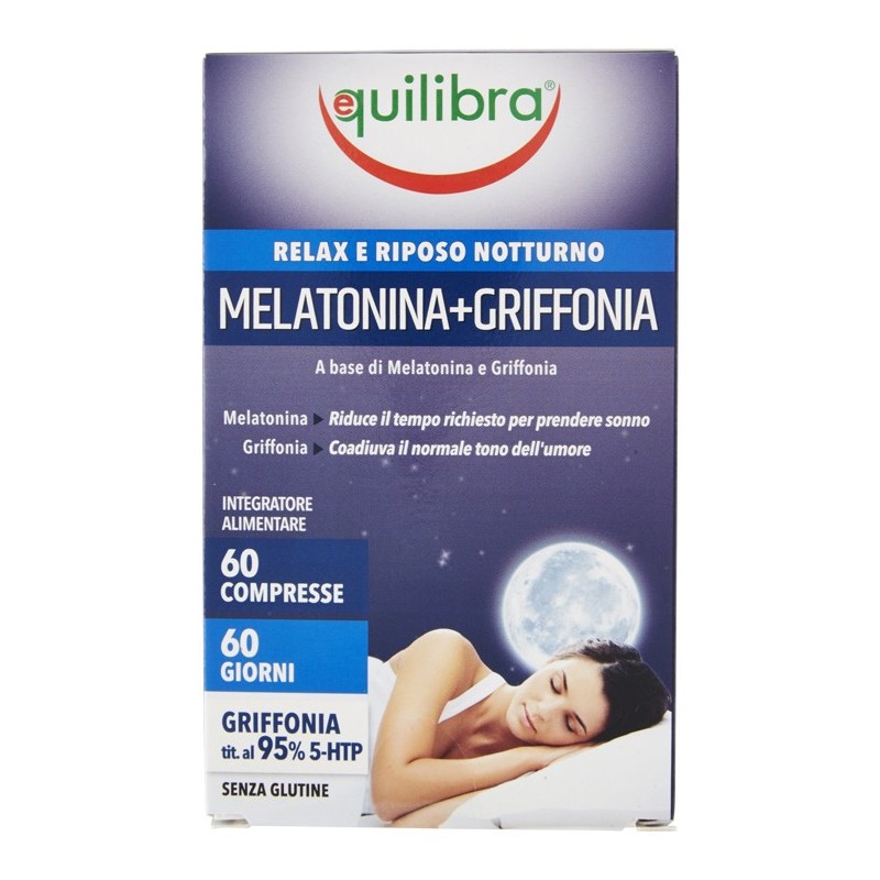Melatonina+griffonia 60 compresse
